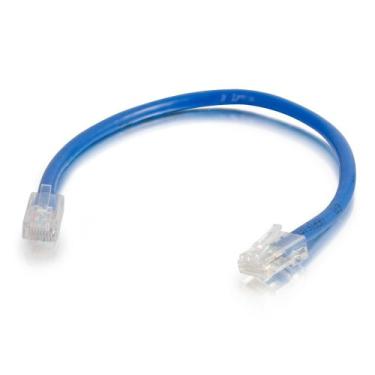 Imagem de C2G Cabo 04103 Cat6 - Cabo de rede Ethernet não blindado não encaixado, azul (75 pés, 22,86 metros)