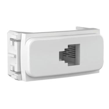 Imagem de Modulo Tomada RJ11 4F Branco Compose Weg