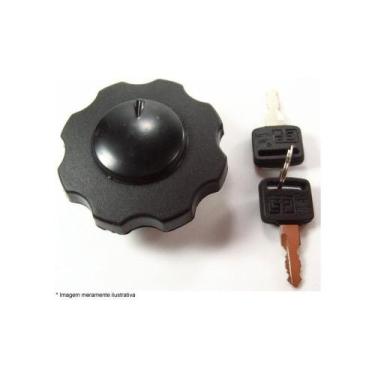 Imagem de Tampa Do Tanque De Gasolina Cg125 Ml/Tur 125 Preta - Gp