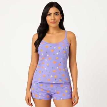 Imagem de Short doll feminino de alcinha livia - T2 STORE, G, Sortidos