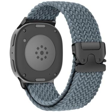 Imagem de Pulseiras trançadas para Samsung Galaxy Watch 8 de 40 mm e 44 mm/8 Classic de 46 mm, feminino/masculino, pulseira esportiva de paraquedas com um clique sem lacunas para Samsung Galaxy Watch 8 Classic