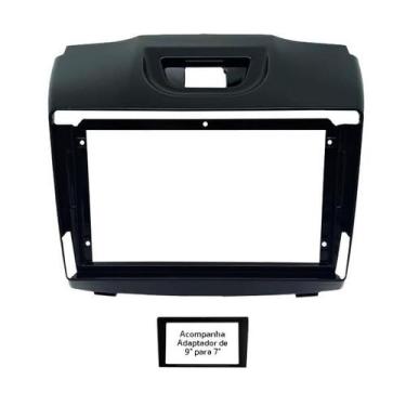 Imagem de Moldura 9" e 7" GM S10 Trailblazer 2013 à 2015 - Black Piano - 4290 - 