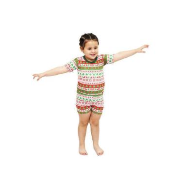 Imagem de Pijama Body Baby Curto Natal Alegria - Alegria de Montar, 1 ano