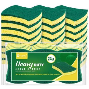 Imagem de Esponjas de limpeza Orighty Heavy Duty Celulose Kitchen, 24 unidades