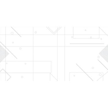 Imagem de Quadro Decorativo com Estampa Abstract Geometric Line 40 x 40 Papel 1 unidade