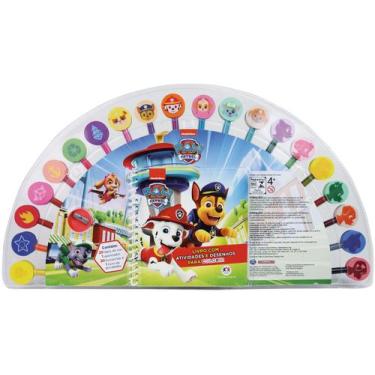 Imagem de Livro - Patrulha Canina - Livro com Atividades e Desenhos para Colorir