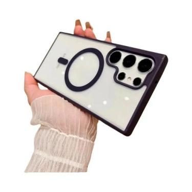 Imagem de Capa Magnética Fosca Com Bumper De Acrílico Para Samsung Galaxy S24 S2