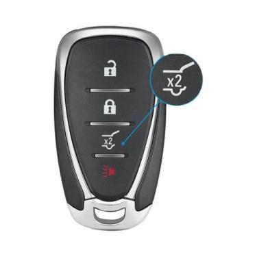 Imagem de Capa De Chave Remota Para Carro Chevrolet Cruze Malibu Camaro Com 2, 3