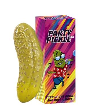 Imagem de DR DINGUS Party Pickle - 30 Second Dance Party - 10 Original Music Beats - Press Button - Family Friendly for Class, Office, Gift, Making Friends