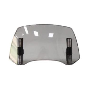 Imagem de Extensor De Para-brisa Universal Ajustável Para Motocicletas, Defletor