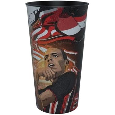 Imagem de Copo do São Paulo Luís Fabiano Oficial - Plástico 550ml