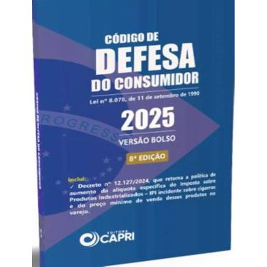 Imagem de Codigo De Defesa Do Consumidor 2025 Bolso - 8ª Ed
