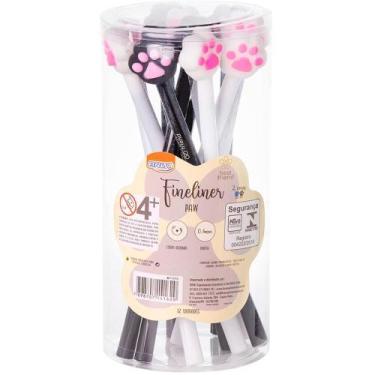 Imagem de Caneta com Ponta Porosa Fineliner 0.4MM PETS AZ/PT - BRW