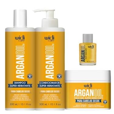 Imagem de Kit Widi Care Argan Oil Shampoo + Condicionador + Máscara + Óleo 7ml