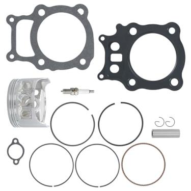 Imagem de Kit de vedação de anéis de pistão de substituição de vela de ignição para Honda Rancher TRX350 TRX 350 2000-2006 13101-HN5-670 13010-HN5-671