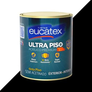 Imagem de Tinta para Pintar Piso e Calçada - Todas Cores 900ml - Ultra Piso Euca