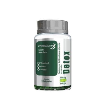 Imagem de Forhealth Detox Vitamina E Colina e Selênio 60 Capa