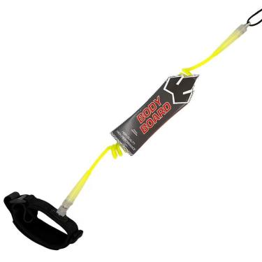 Imagem de Leash Banana Wax Bodyboard Pro 6mm - Amarelo-Unissex