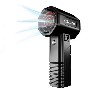 Imagem de Soprador de folhas sem fio, soprador de ar para secador de carro, soprador portátil de impulso instantâneo de 1400 g para secagem, secador turbo super potente para limpeza de pátio, secagem, sopro de