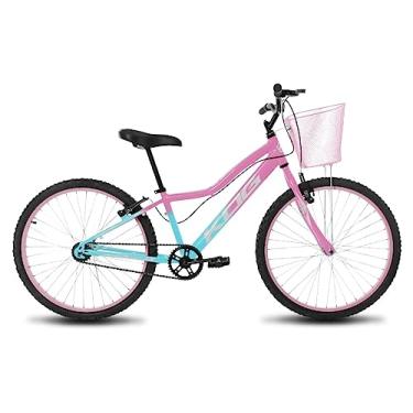 Imagem de Bicicleta Aro 24 KOG em Aluminio Feminina Sem Marchas Freio V-Brake,Azul Degrade Branco