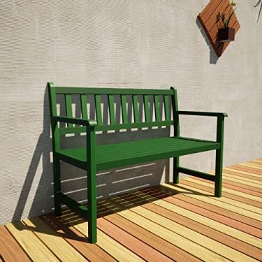 Imagem de Banco Jardim Colorido Suze Verde Folha