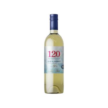 Imagem de Vinho Branco Meio Seco 120 Delight Chile 750ml, Meio Seco, Branco