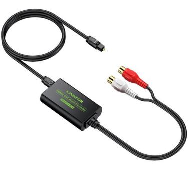 Imagem de Link conversor DAC para digital para analógico de 192 kHz com cabo - L