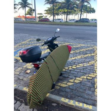 Imagem de Leve sua Prancha na Moto com Segurança Suporte Reforçado - Suportes Sp