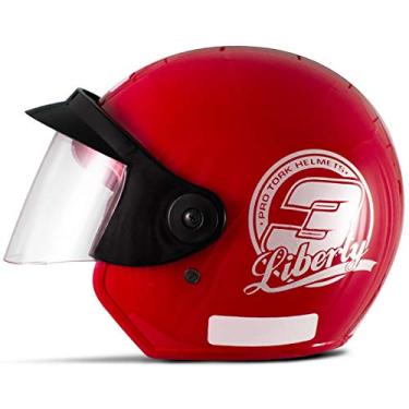 Imagem de Pro Tork Capacete Liberty Three 60 Vermelho