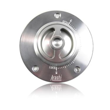 Imagem de Capa Arashi CNC para tanque de combustível sem chave para Suzuki GSF Bandit 650 1200S 1250, GSR 600 750, GSX650F, GSX1250F, Hayabusa Gen 2 GSXR 1300, GSXR 600 750 1000, SV650 SV650S, SV111 000 SVV