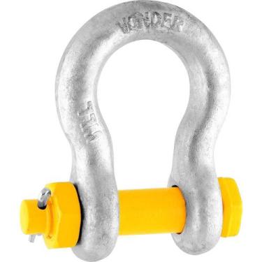 Imagem de Manilha Curva 7/8 6.50 T Com Porca E Cupilha Vonder