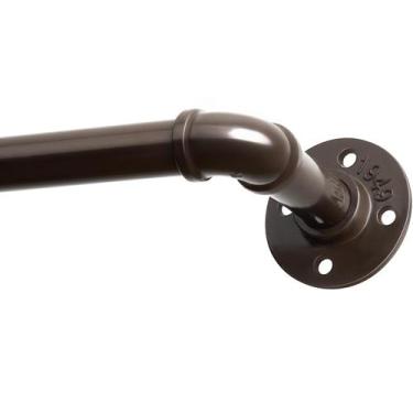 Imagem de Vareta de cortina SOMINS de 1 polegada para Windows 81-122 cm Bronze