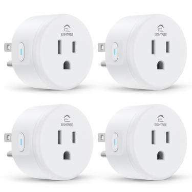 Imagem de A tomada WiFi Smart Plug EIGHTREE ET01 funciona com Alexa e Google