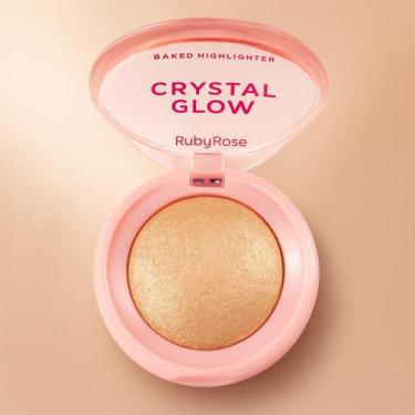 Imagem de Iluminador Facial Efeito Bronzeado Crystal Glow Ruby Rose, OPAL SHINE