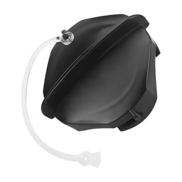 Imagem de WKZO Tampa de armazenamento de mangueira de esgoto RV de substituição de 8,9 cm - Vedação segura para mangueira de resíduos de RV, capa preta à prova de vazamento, proteção de pré-armazenamento para