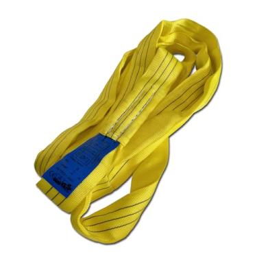 Imagem de Estilingue redondo resistente 2,998 kg 6,5FT Sling Strap Rigging Polyester Endless Lift Sling for Hoist Heavy Duty Poly Lifting Sling 【3T-2M-1】