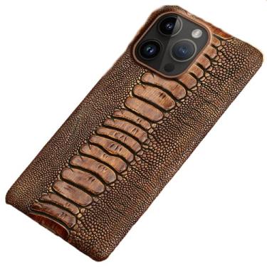 Imagem de Capa de telefone de couro para iphone 15 11 12 13 14 pro max 14pro 13pro 12 mini 7 8 plus x xs max xr se 2020 2022 capa, marrom, para iphone 7plus, 8plus
