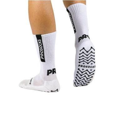 Imagem de Meia de Futebol Pro Socks Ultragrip, Branco
