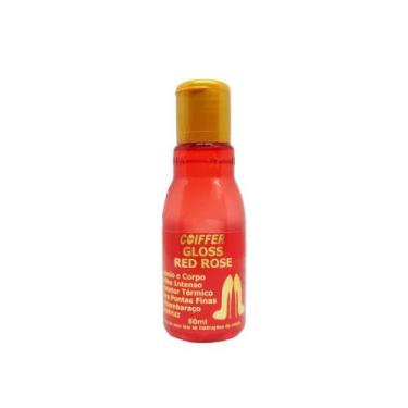 Imagem de Coiffer Óleo Reparador de Pontas Red Rose 80ml  Finalizador, Proteção 