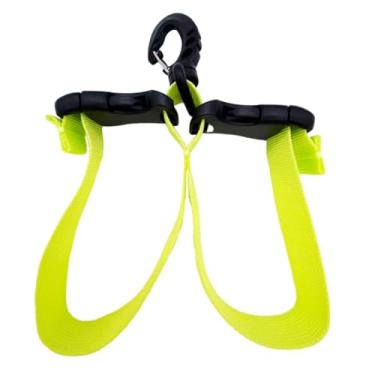 Imagem de simhoa Cintas para nadadeiras de mergulho, acessórios, equipamentos, nadadeiras, fivelas, suporte para mergulho livre, Verde