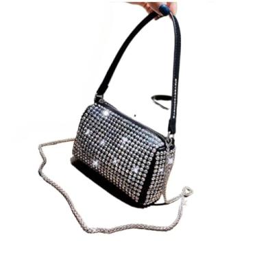 Imagem de Bolsa Feminina Pequena De Mão E Ombro Estilo Casual Elegante Para Dia A Dia E Passeios (Prata1001)