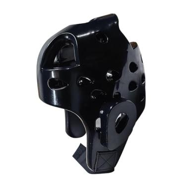 Imagem de menolana Capacete de boxe e taekwondo com proteção facial respirável para competição e treinamento de luta agarrada, L