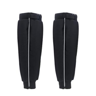 Imagem de Aymzbd Aquecedores de perna de inverno à prova de vento, acessórios para motociclismo, equipamento para motos de neve, mangas para pernas