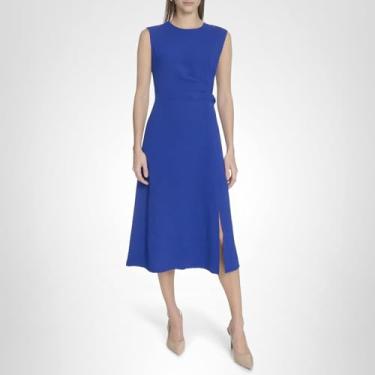 Imagem de Calvin Klein Vestido feminino leve de festa, Ultramarino, 46