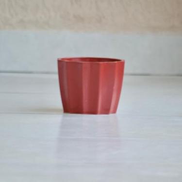 Imagem de Vaso de Plantas e Flores Centro Mesa Suculentas e Cactos Injetado Liso Luxo (Chocolate)