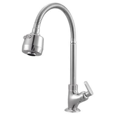 Imagem de Torneira para Cozinha Meber Uni Gourmet C18, Mesa, Cromada - 27054.2