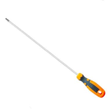Imagem de Fongmore Chave de fenda Torx extra longa Torx T27 T27H Chave de fenda magnética Comprimento da haste 12"/300 mm Comprimento total 16,5"/420 mm S2 Aço Ferramentas manuais para reparo doméstico