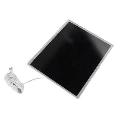 Imagem de Carregador de Painel Solar Monocristalino, 10W 5V Tipo C Painel de Carregamento Solar de Parede para Campainha de Segurança Câmera de Segurança