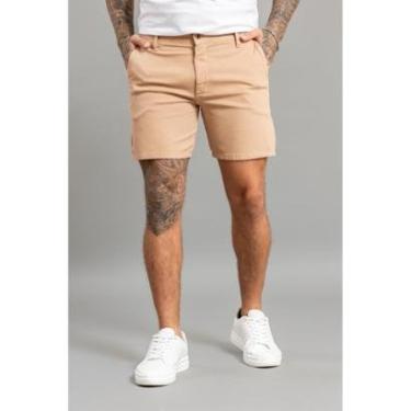 Imagem de Bermuda Get Fashion Casual Sport Fino em Sarja Masculina-Masculino