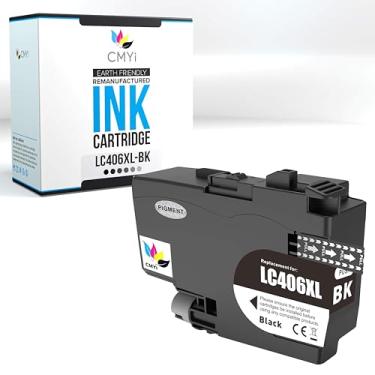 Imagem de CMYi Cartucho de tinta de substituição preto LC406XL para impressora Brother MFC-J4335DW J4340DW J4345DW J4535DW J4540DW J5855DW J5955DW J6555DW J6955DW J6955DW
